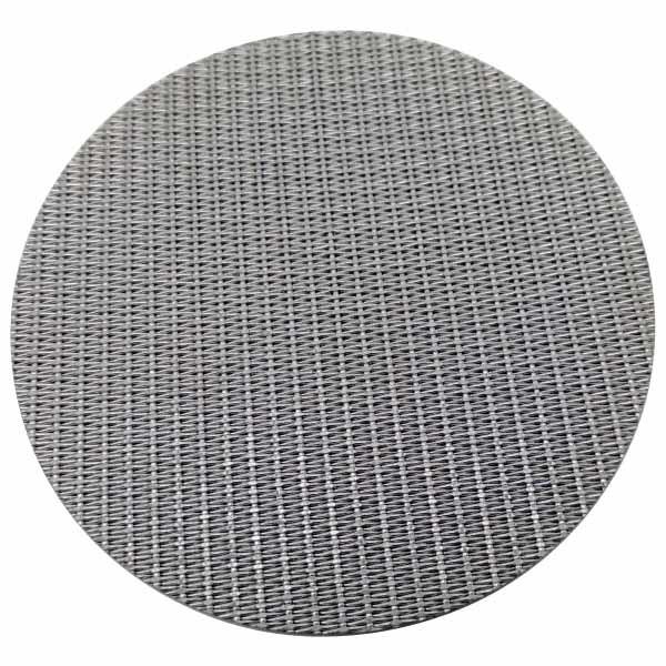 Chemical 5 Micron Stainless Steel Filter Ss Filter Mesh 1.7mm Thickness