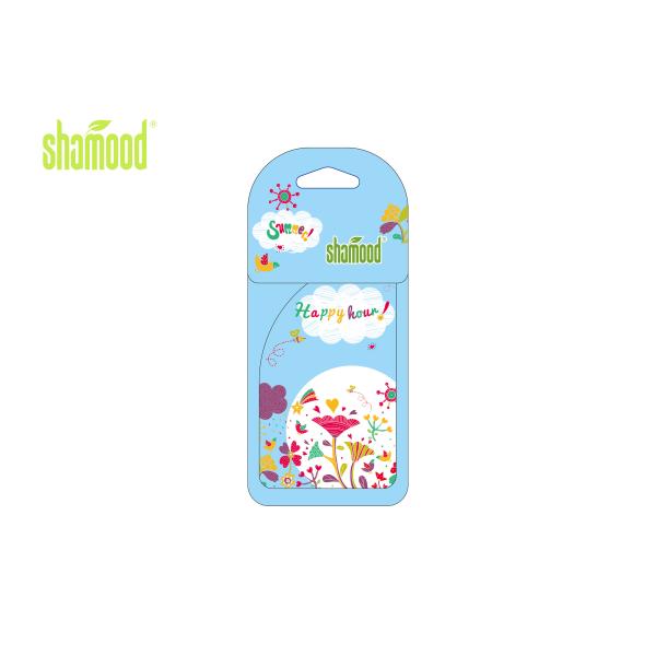 Odorless Paper Air Freshener Summer Fragrance Hanging Car Perfume Customized Item