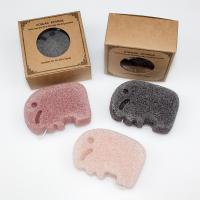 Ningunos preservativos que Konnyaku hace frente a la esponja del baño del carbón de leña de la esponja modificaron para requisitos particulares