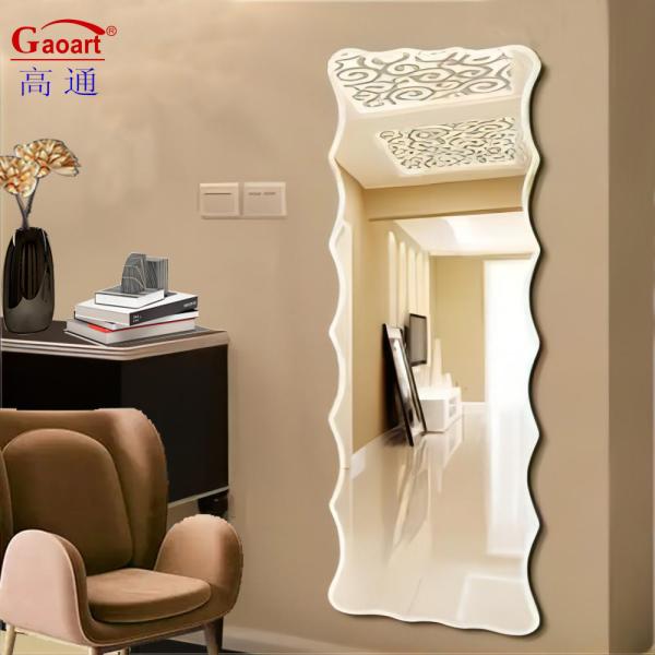 Full Make Up Beauty Mirror Morden Style Glass Wall for Modern Bath Decoration in Home