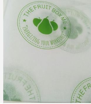 Ткань влагостойкого Uncoated подарка упаковочной бумаги плода Eco упаковывая