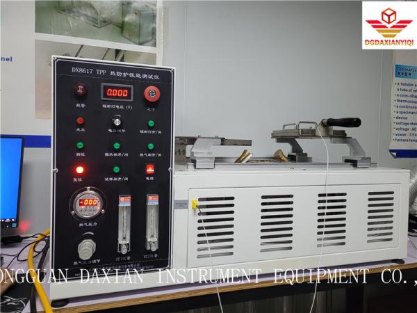 Desempenho protetor térmico do equipamento de testes TPP do fogo ASTMF2700-08