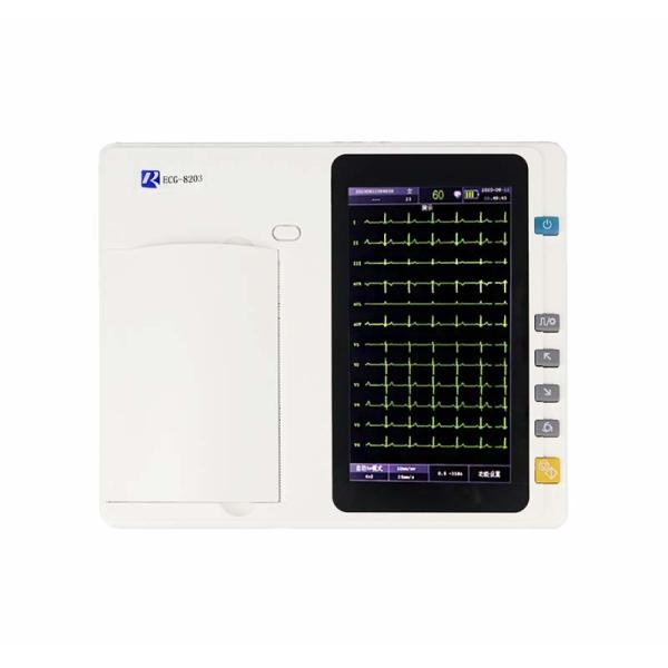 12 Simulador de ECG de plomo con almacenamiento interno de datos Monitoreo integral del electrocatodiograma