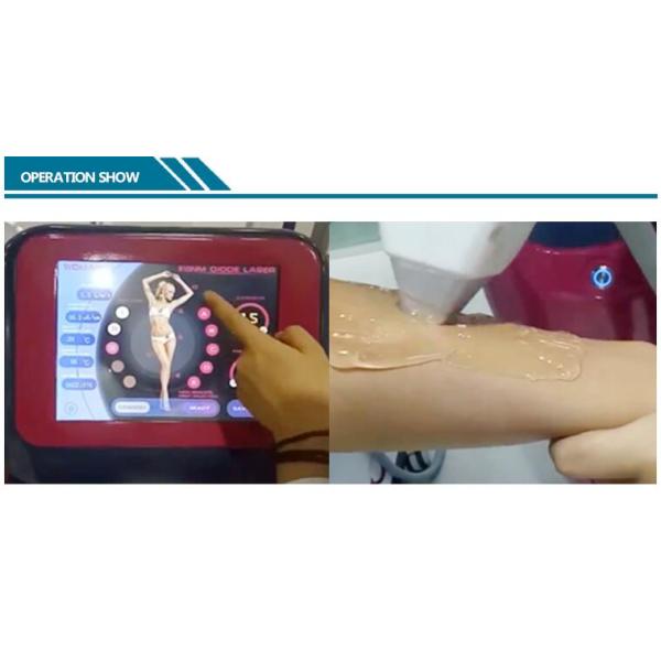 810 nm Diode Laser Hair Removal Machine Commercial Grade Micro Channel Type OEM / ODM