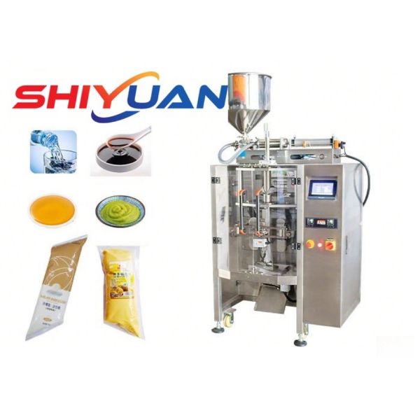 45 Degree Angle Sauce Bag Packing Machine 3KW Automatic Tomato Paste Packaging Machine