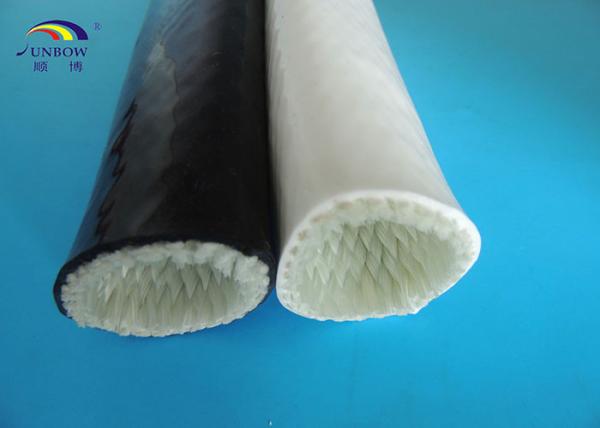 Flame Retardant Fireproof Sleeve Fireproof fiberglass sleeving coated silicone rubber