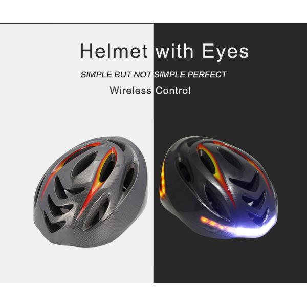 Noche del casco de la bici que completa un ciclo el casco seguro que da vuelta al casco ligero de la carga del USB