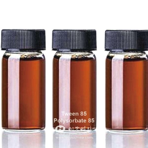 OEM Polysorbate 85 Polyoxyethylene 20 Sorbitan Trioleate Fatty Acid Esters Surfactant