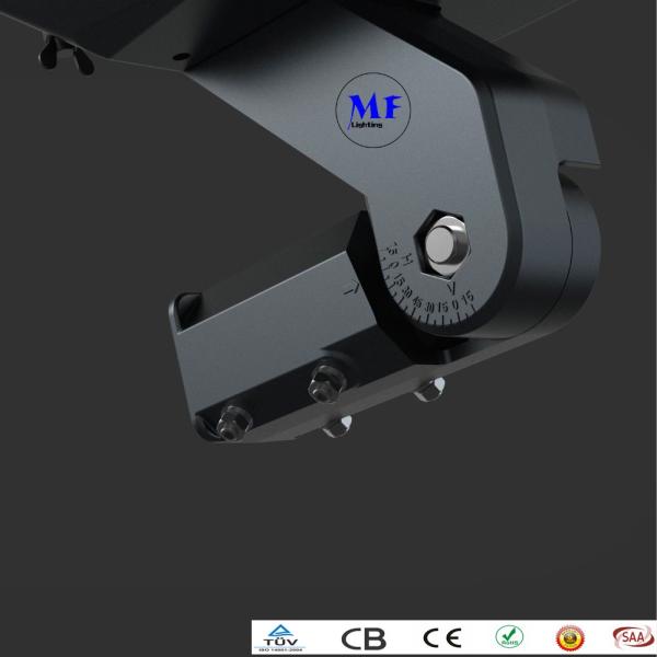 Aluminium ADC12 Waterproof IP65 High Lumens LED Street Light For Garden Parking Lot Plaza Lamp