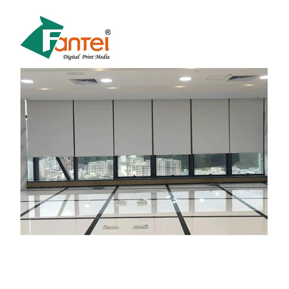 ガラス繊維の停電は生地3m、日曜日を影で覆うカーテンのための生地を盲目にする