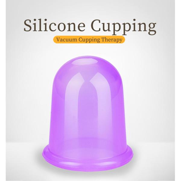 Ясный придавать форму чашки всасывания вакуума массажа 4pcs силикона
