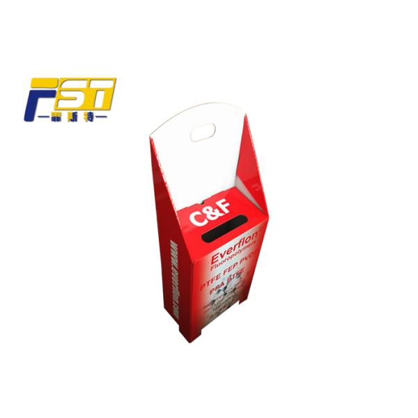 Коробка вагонетки картона журнала полного цвета, портативная рифленая складная вагонетка коробки