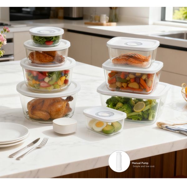 odor free glass vacuum containers withlong-term consistency for Regional Distributors & Import Wholesalers