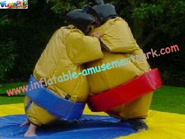 Jogos infláveis dos esportes, de encerado do PVC terno inflável de Sumo que wrestling para o adulto e miúdos