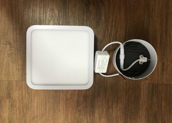 Sliver White Black 18 Watt Led Panel Light Ip20 120 Degree For Office Lighting