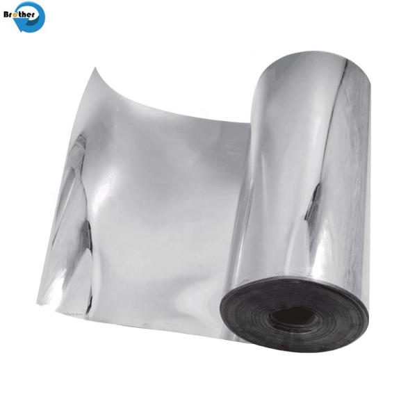 6um 8mic 10mic 12mic Metalized Pet Film and Aluminum Foil with PE Coating for EPE Foam