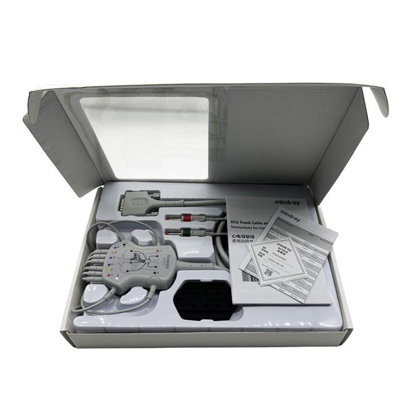 Оригинальный Mindray R12 Ecg Свинцовый кабель 12 Свинцовый Банановый TPU EC6408 040-001642-00