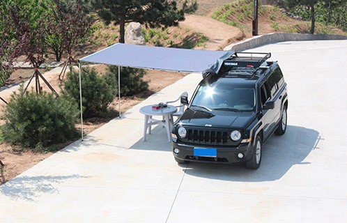 Easy to Install Packing Size 212X20X11cm 2X2meters Car Side Awnings