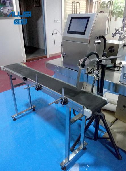 O certificado automático do CE da máquina de impressão de Willett configura a correia transportadora