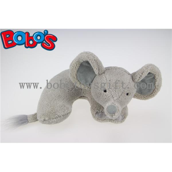 Plush Kids Neck Pillow Stuffed Elephant Travel Buddies Neck Pillow