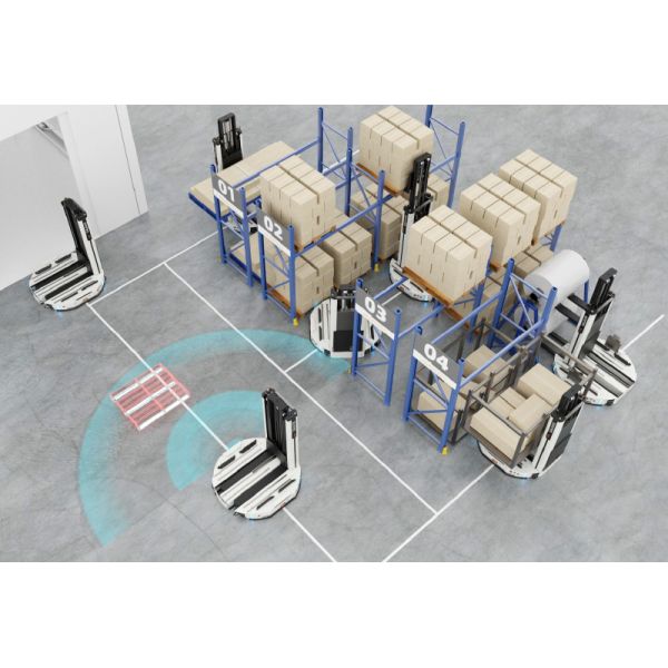 3 nivelle la couleur résistante de Ral de protection contre la corrosion de mezzanine de palette de taille de 3000mm