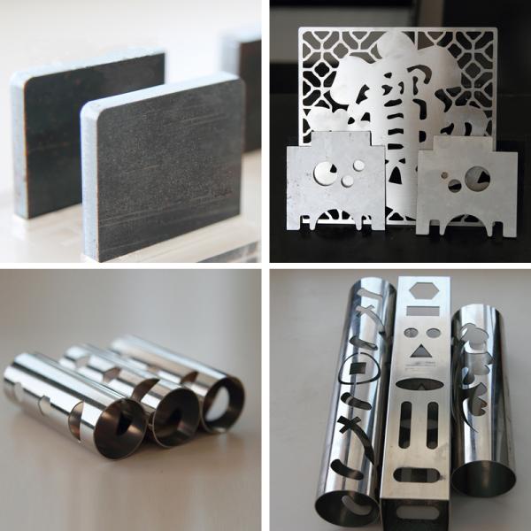 Полностью закрытое оборудование вырезывания трубки лазера, небольшой резец 380в трубки лазера Кнк