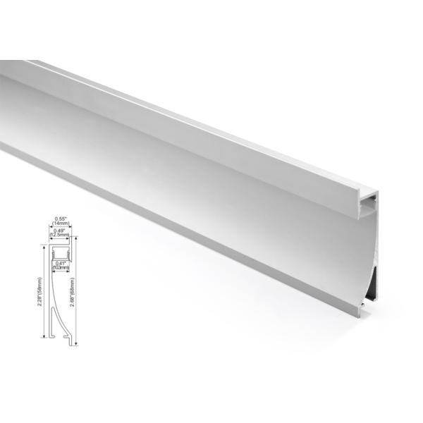 Surface-mounted lights LED Linear lighting Aluminum Profile Diffused Cover