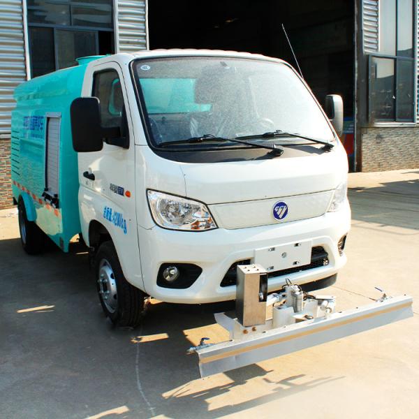 Eco-Friendly Electric High-Pressure Washer Truck Hydraulic Compression Trash Collector with High Pressure Washing