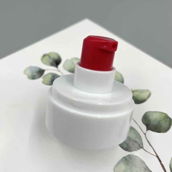 Customized Color Cream Pump Dispenser  24/410 Double Wall With MS Cap