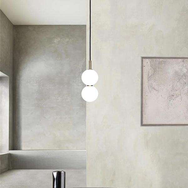 Glass Pendant Light Post-modern Pendant Lamp Bedside Living Room stairwell pendant lights(WH-AP-559)