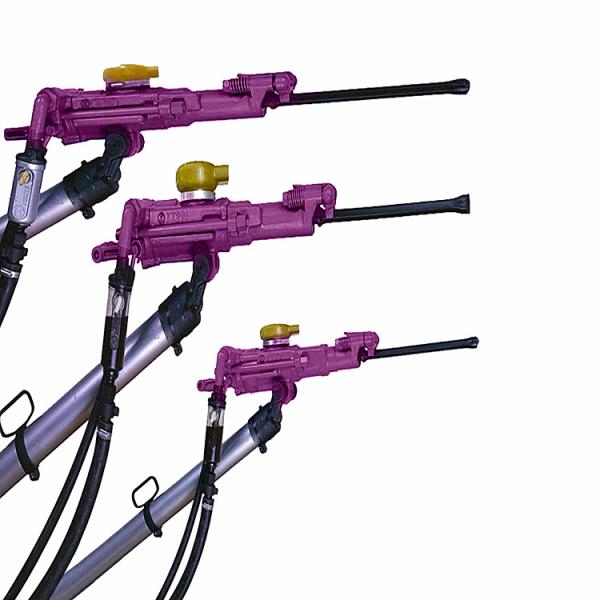 650 x 240 x 202 mm Máquina de perforación de roca de piernas de aire jack martillo portátil para obras de construcción