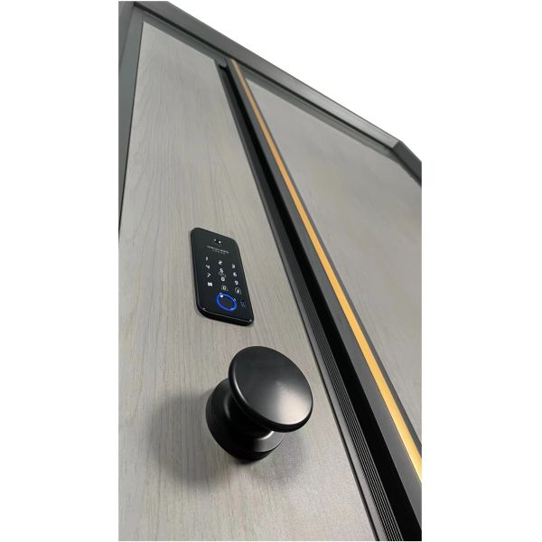 Cold Rolled Steel Security Door Heat Transfer Technology Exterior Entrance Door
