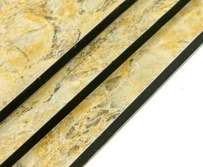 Bens altos compostos de mármore de alumínio à prova de fogo 1570mm do painel 3mm