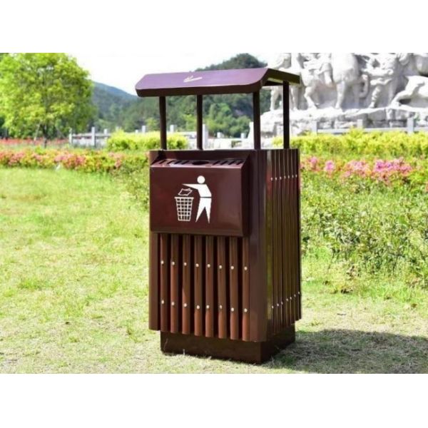 WASTE Stainless Steel Sorting Dump Type Closed Automatic Plastic Hdpe Garbage Bin