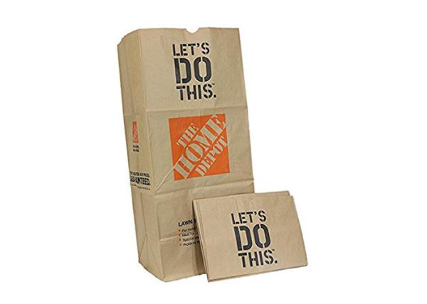 Private Sanitation Cleaning Kraft Large Brown Paper Bags Degraded Pollution - Free