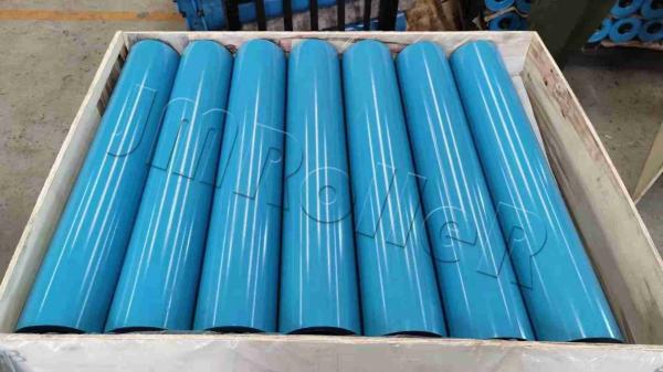 Durable Return Roller With Impact Resistant Properties For Heavy Load Conveyor Systems