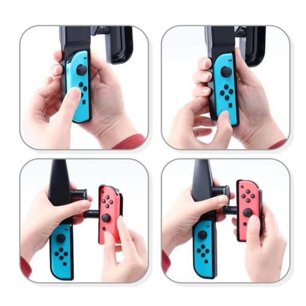 ABS Nintendo Switch Joy Con Fishing Rod Game Kit 120x120x50mm