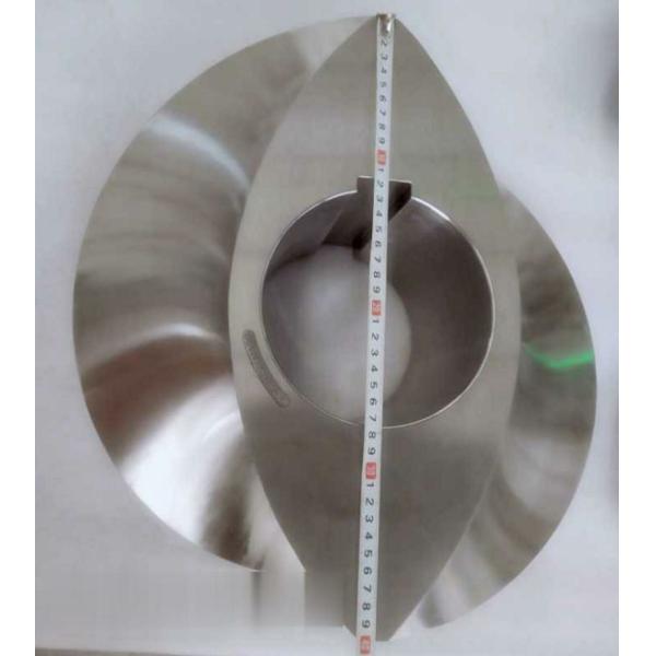 Ra0.2 Surface Finish Precision Machined Parts , 400mm Large Extruder Screw