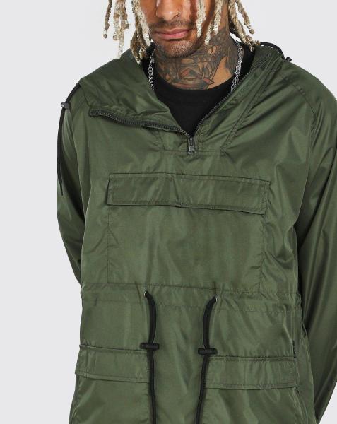 Do revestimento de pouco peso da jaqueta de Hip Hop homens feitos sob encomenda Hood Bomber Jacket de Streetwear