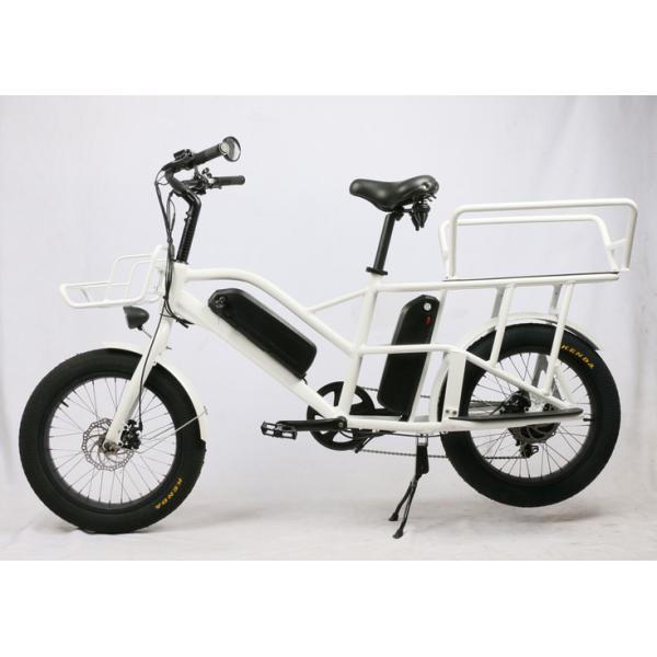 48V 750W 2022 Electric Fat Tire Bike child seat , Electric Fat Tire Bicycle double battery 90-110KM