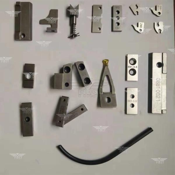 Polished Metal Muller Martini Parts OEM Available for Printing Machines