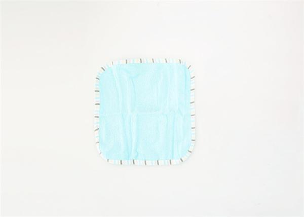 Pure cotton Fabric Baby Bath Washcloths Breathable Suitable Dry 9x9