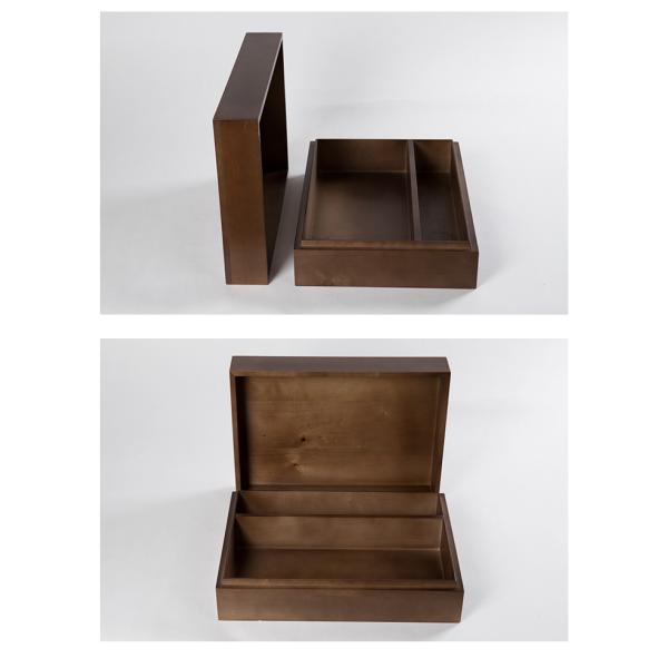 Многоразовая стабилизированная деревянная коробка Шампань, течебезопасные деревянные подарочные коробки для бутылок вина