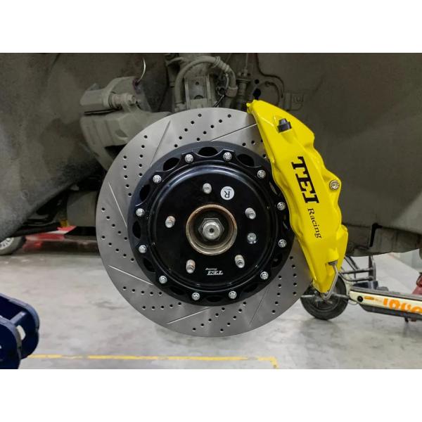 4-поршневой гоночный суппорт Chevrole Big Brake Kit 355*28 мм высокоуглеродистый дисковый гоночный и тормозной колодки для Malibu 17-дюймовый обод