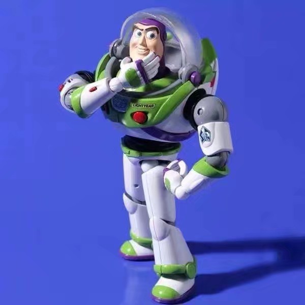 Boys 4-6 Toy Story Buzz Light year Action Figure White/Mult 15CM Original Package Yes