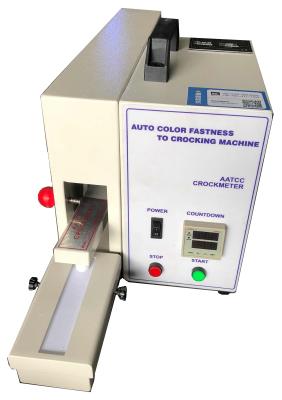 Compteur en soie/tricotant 9999 d'appareil de contrôle de frottement de stabilité d'AATCC de textile d'essai de machine