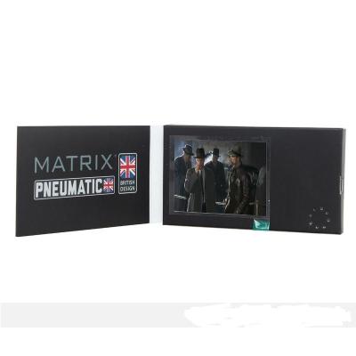 5.0 Inch Advertising Player Video Postcard Magnetic Switch MP4 Greeting Card
