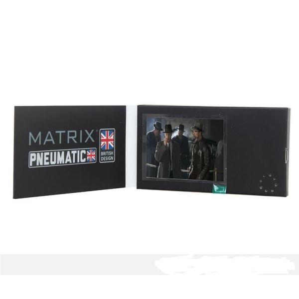 5.0 Inch Advertising Player Video Postcard Magnetic Switch MP4 Greeting Card
