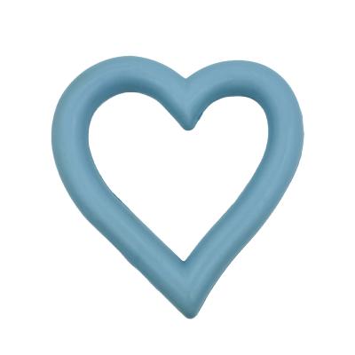 Jouet en caoutchouc en forme de cœur durable mâchable lavable, un nouveau choix de temps de jeu pour les animaux de compagnie