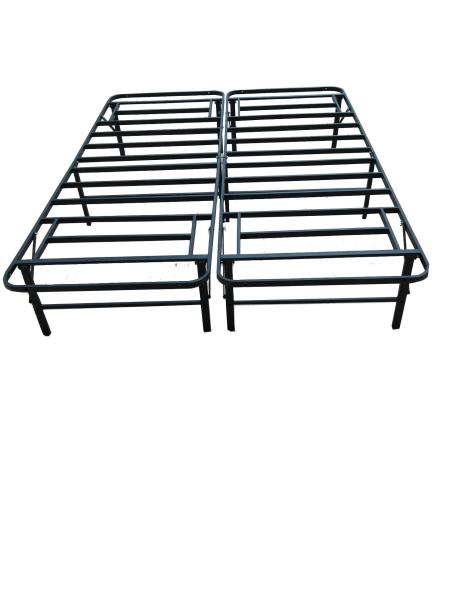Strong Bedroom Furniture for Modern Design Stainless Metal Foldable Boxspring Bed Frame
